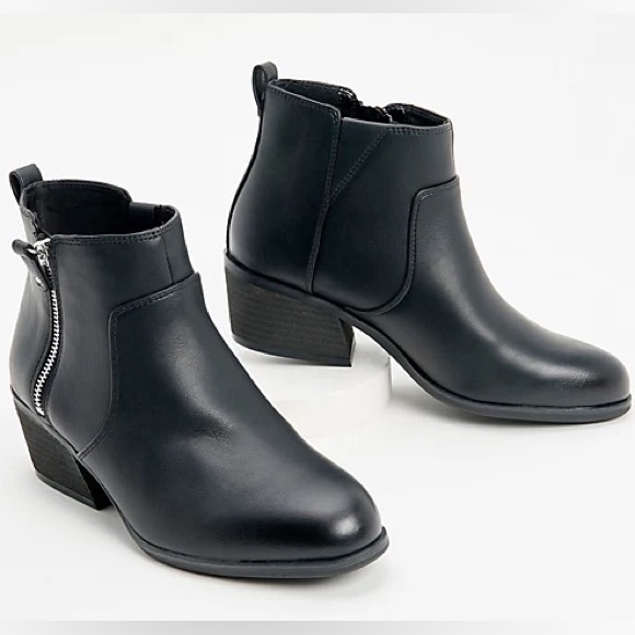 Dr. Scholl's Side Zip Ankle Boots - Lawless - Picture 1 of 8